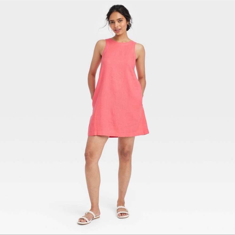 New with tags women’s linen dress size medium